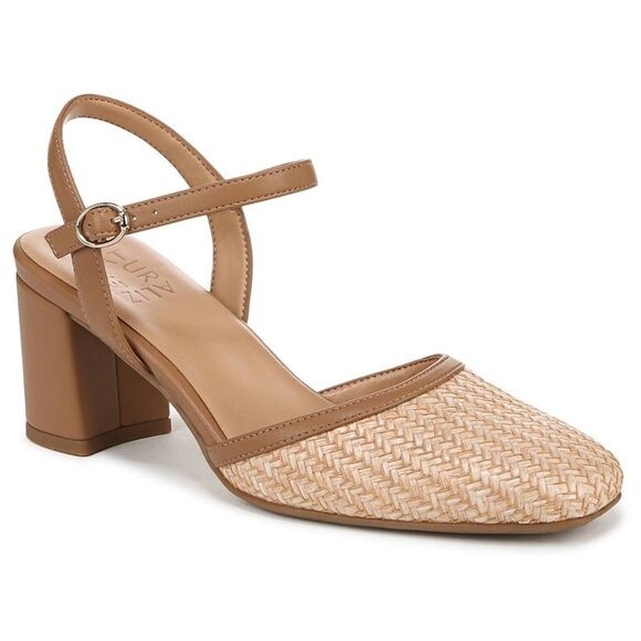 Naturalizer Shoes - Naturalizer Wave Square Toe Ankle Strap Pumps